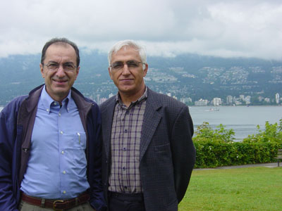 Javad and Ali in Vancouver
