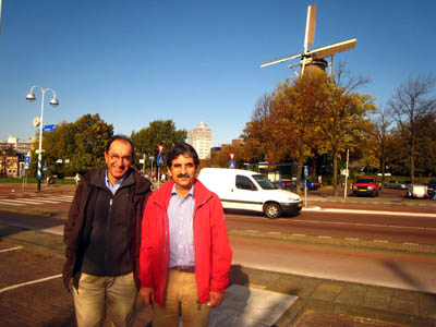 Ali Parsa and Saeed Jalalzadeh in Leiden