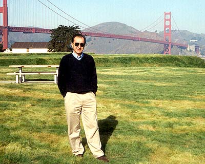Ali Parsa at the Golden Gate